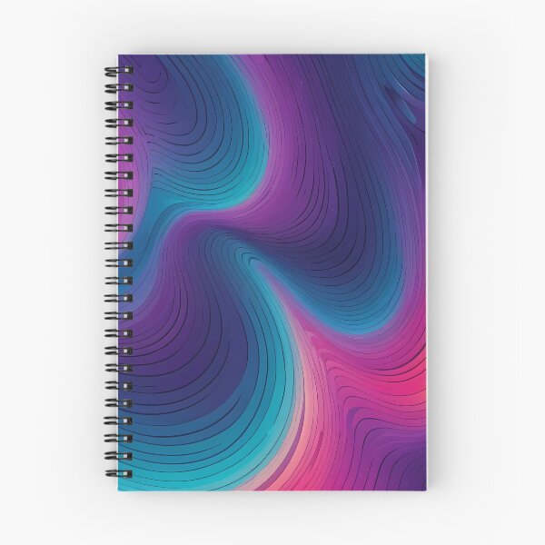 Item preview, Gradient Liquid Swirls Abstract  designed and sold by SeamPix.