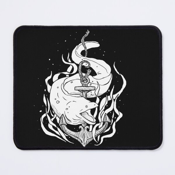 Item preview, Stylish moray eel at anchor - Aal Moray Eel designed and sold by AngelnmitStil.