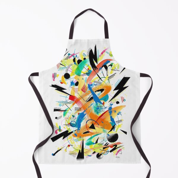 Item preview, Modern thunder art painting designed and sold by Paintbase.
