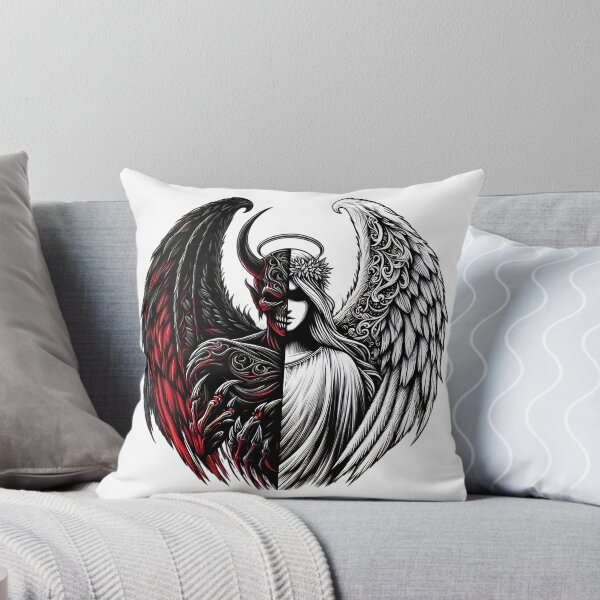 Item preview, angel and demon designed and sold by rajdigitalarts.