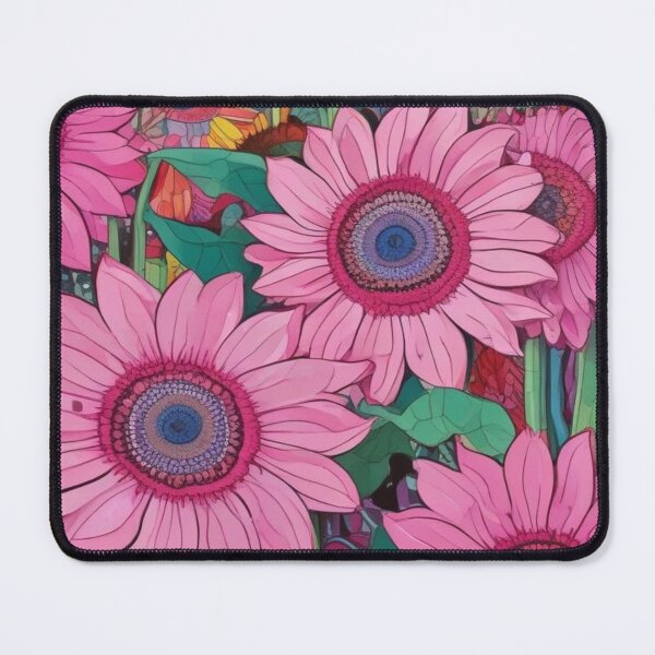 Item preview, Pinky sunflowers designed and sold by GasconyPassion.