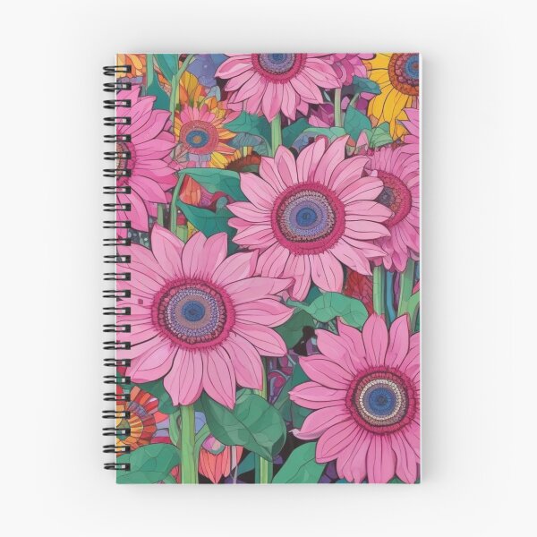 Item preview, Pinky sunflowers designed and sold by GasconyPassion.