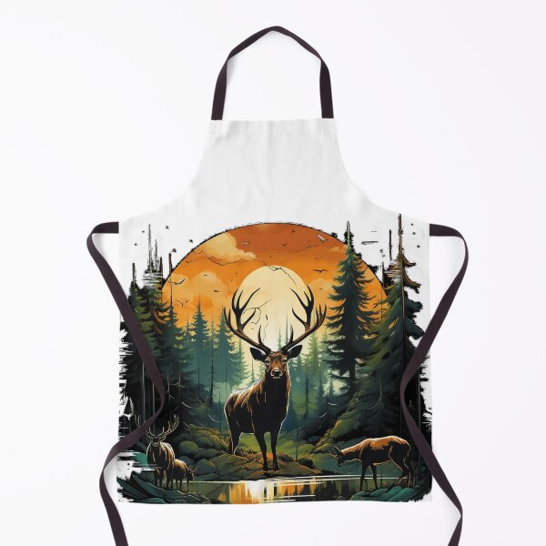 Item preview, Reindeer and nature designed and sold by Mohamedeinoo.