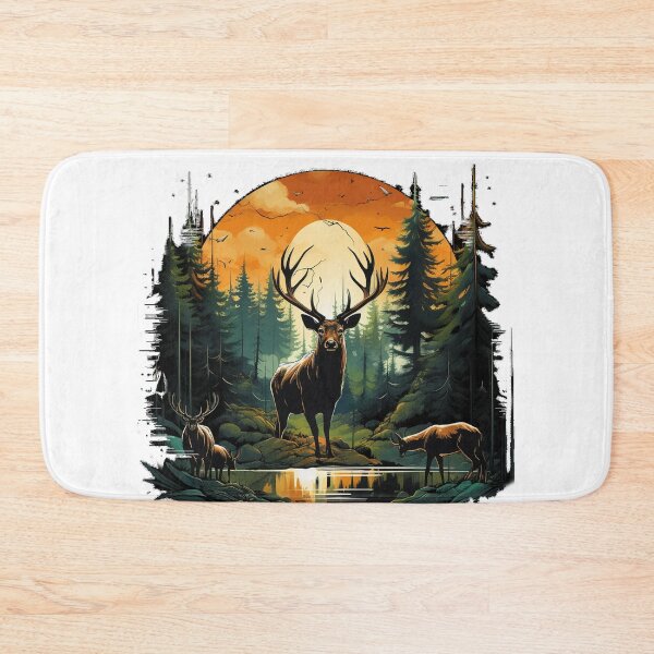 Item preview, Reindeer and nature designed and sold by Mohamedeinoo.