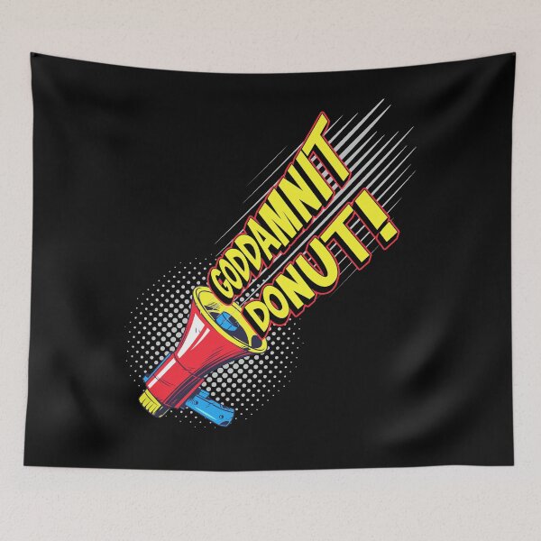 Item preview, Dungeon Crawler Carl Goddamnit Donut designed and sold by FYS-Arte-Style.