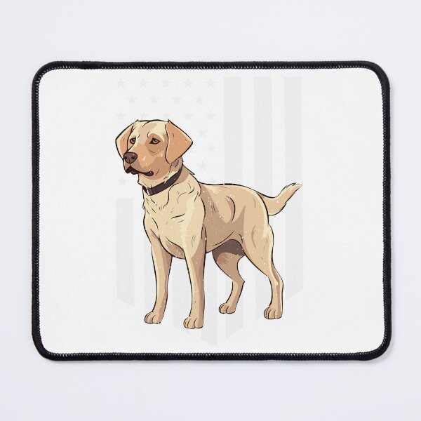 Item preview, Camo American Flag Yellow Labrador Retriever 4th Of July USA designed and sold by Artistoos.