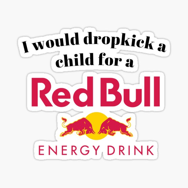 Vista previa del artículo con la obra «Le daría dropkick a un niño por un Rebull», diseñado y vendido por killzak.
