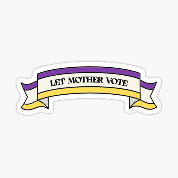 Item preview, SUFFS Broadway Let Mother Vote Banner designed and sold by baranskini.