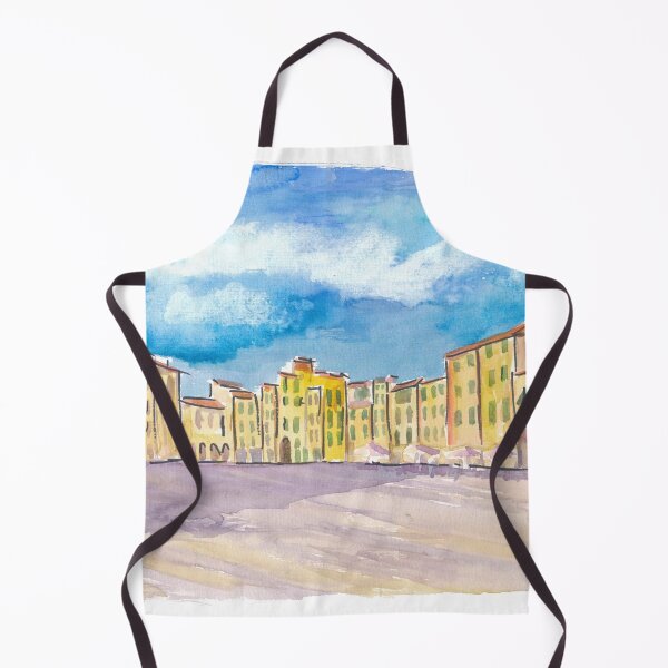 Item preview, Lucca Tuscany Amazing Piazza dell'Anfiteatro Scene designed and sold by artshop77.