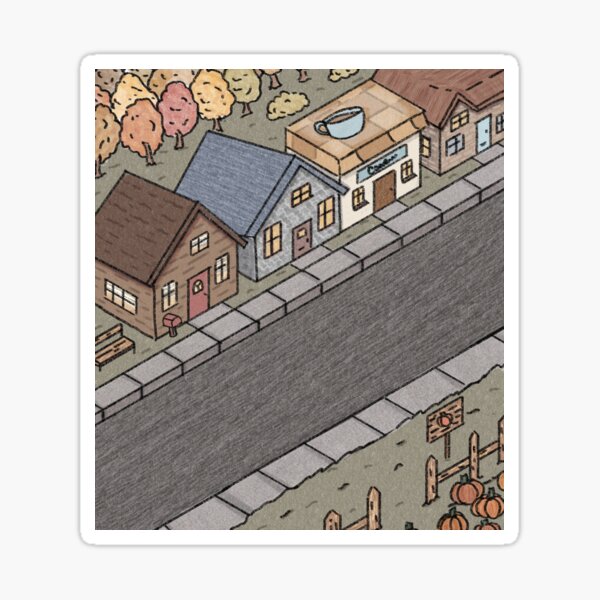 Item preview, Cozy Town designed and sold by CozyTiffy.
