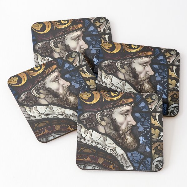 Item preview, Nostradamus the Prophet - Stained Glass Art designed and sold by mebraart.