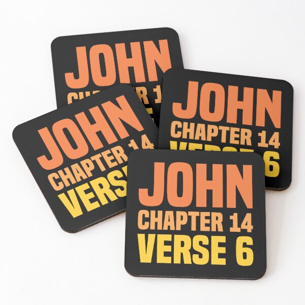 Item preview, John Chapter 14 Verse 6 - Scripture Quote designed and sold by Vector-Artist.