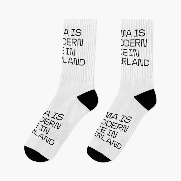 Item preview, Kusama is the modern Alice in Wonderland (black) designed and sold by didijuca.
