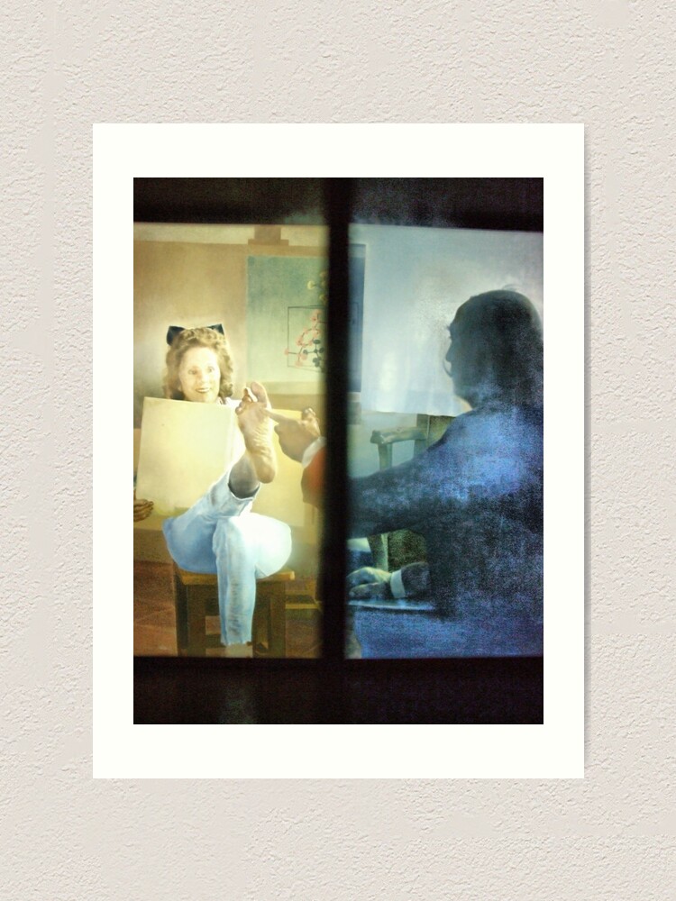 Alternate view of D'Alì mirror Art Print