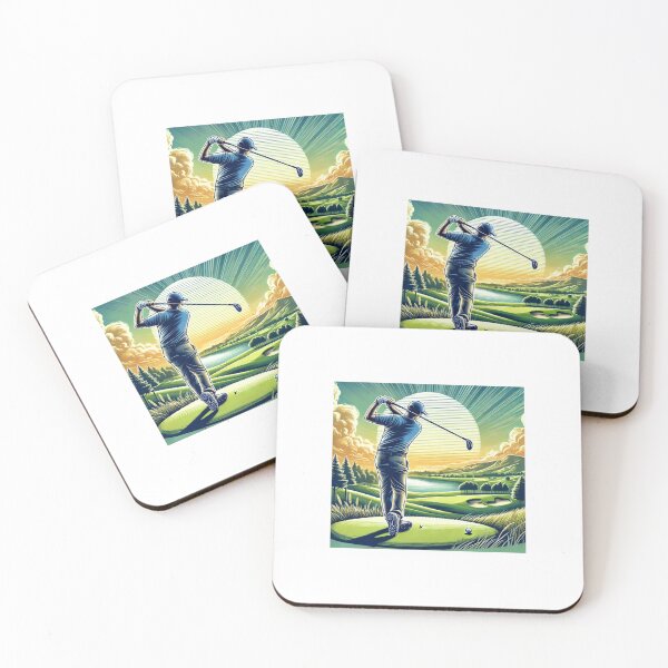 Item preview, Golfer Plays Golf As The SUN Sets designed and sold by AllTessDesigns.