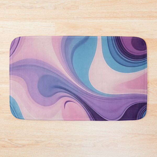 Item preview, Liquid Swirls Abstract In Color Palette designed and sold by SeamPix.