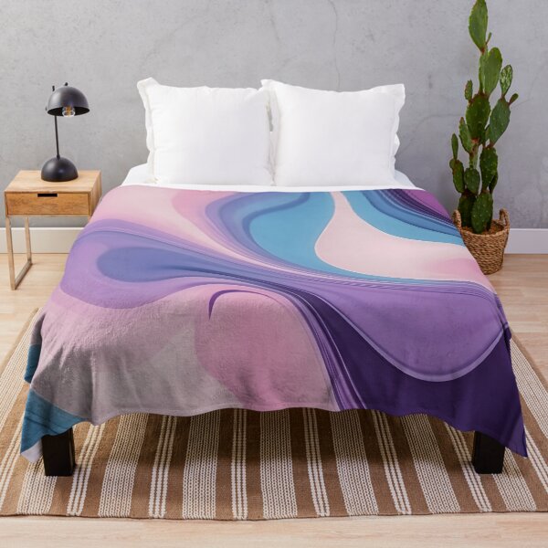 Item preview, Liquid Swirls Abstract In Color Palette designed and sold by SeamPix.