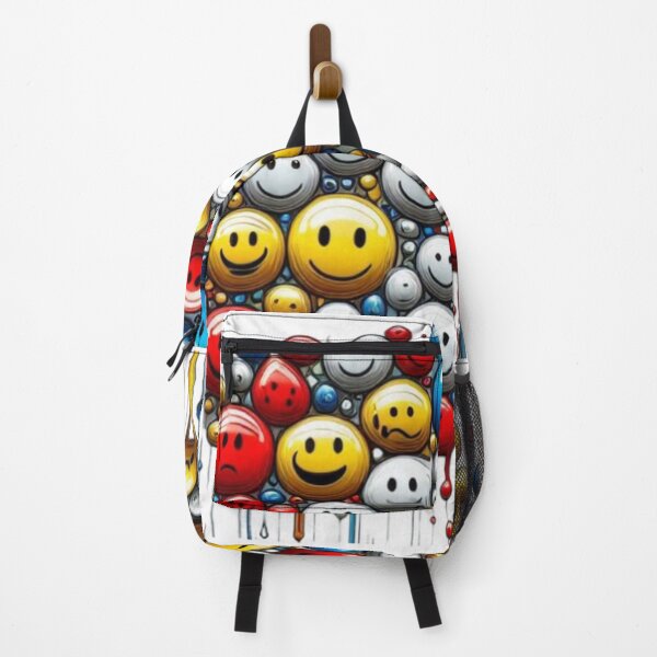 Item preview, Smileys rain dropping Canvas art designed and sold by ZulryLifestyles.