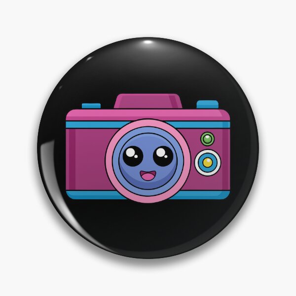 Item preview, kawaii camera purple designed and sold by jkrphoto.