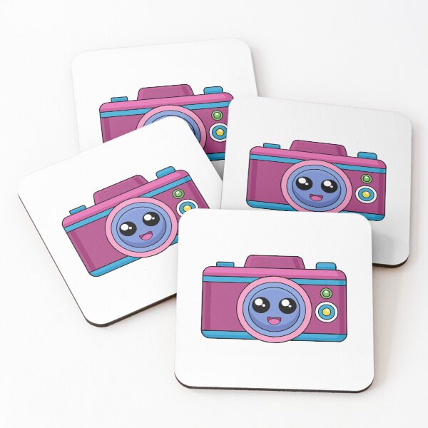 Item preview, kawaii camera purple designed and sold by jkrphoto.
