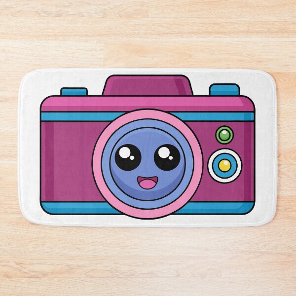 Item preview, kawaii camera purple designed and sold by jkrphoto.