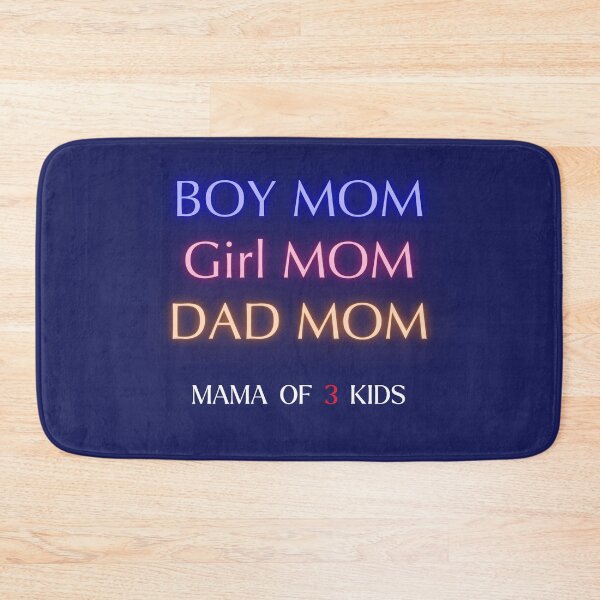 Item preview, Boy Mom, Girl Mom, Dad Mom, Mom of 3 Kids: Supermom Duties designed and sold by WITCHAYA$$.