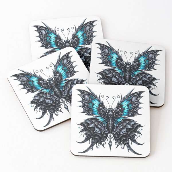 Item preview, goth butterfly designed and sold by rajdigitalarts.