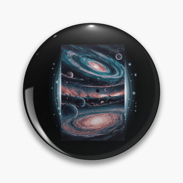 Item preview, Surreal Alien Worlds Cosmic Landscapes Sci-Fi Art designed and sold by Hananiah Merch.
