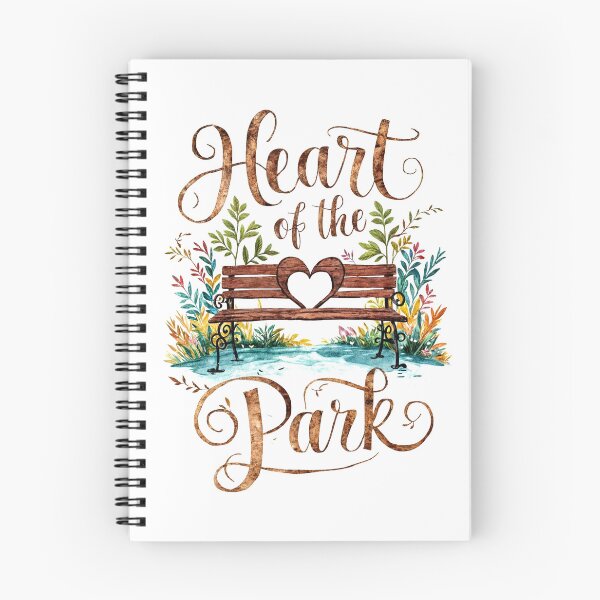 Item preview, A Welcoming Embrace Amidst Vibrant Blooms: Heart of the Park designed and sold by SplashTastic.