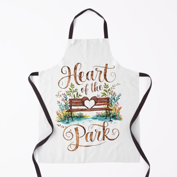 Item preview, A Welcoming Embrace Amidst Vibrant Blooms: Heart of the Park designed and sold by SplashTastic.