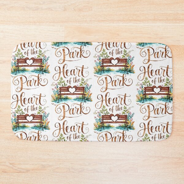 Item preview, A Welcoming Embrace Amidst Vibrant Blooms: Heart of the Park designed and sold by SplashTastic.