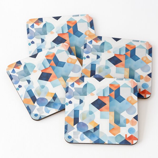 Item preview, Geometric-pattern #28 designed and sold by Kaleidoscope Print.