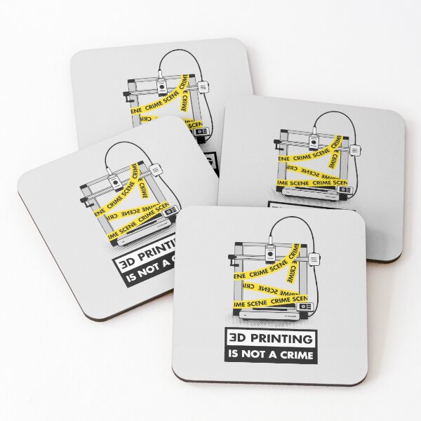 Item preview, 3D Printing Is Not a Crime designed and sold by Atome3D.