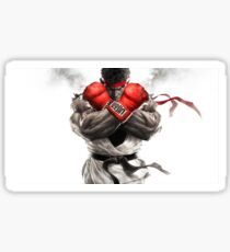 street fighter ryuk Sticker