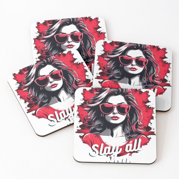 Item preview, Slay All Day: Empowering Women's Graphic Tee designed and sold by GagGear.