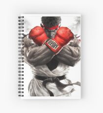 street fighter ryuk Spiral Notebook