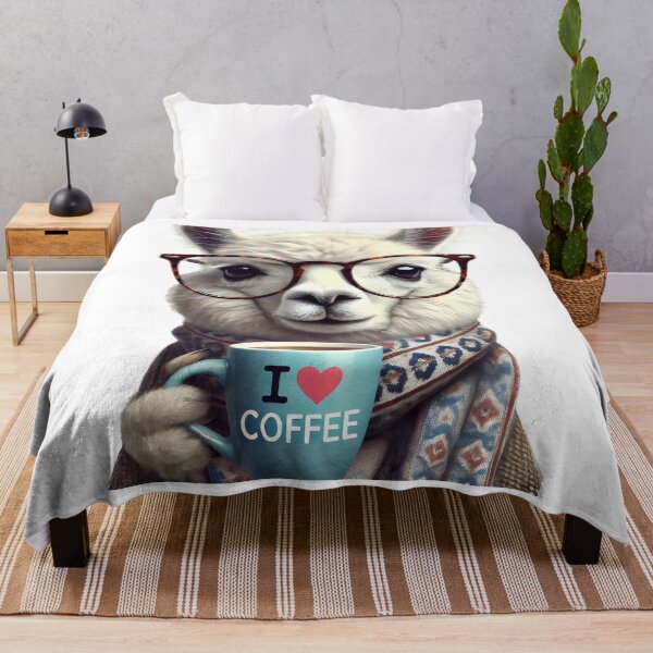 Item preview, Llama Coffee designed and sold by LILY ROSE.