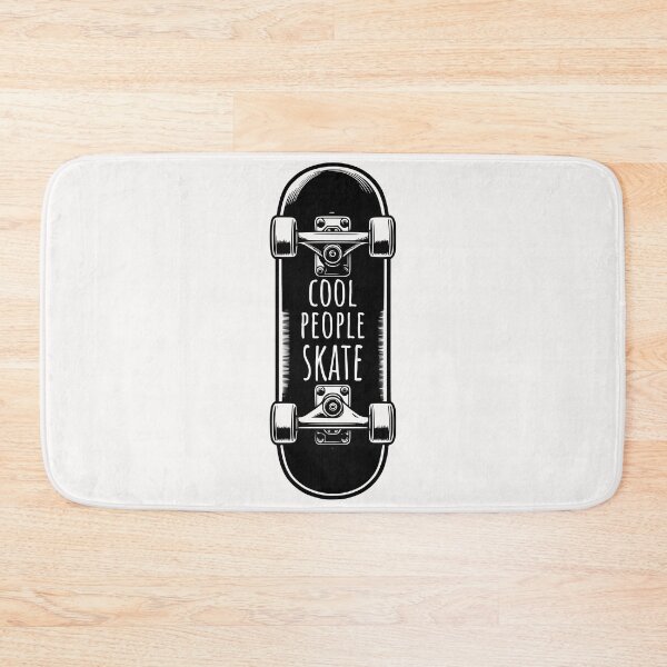 Item preview, Cool People Skate Skateboard Quote designed and sold by ZeptepiTrends.