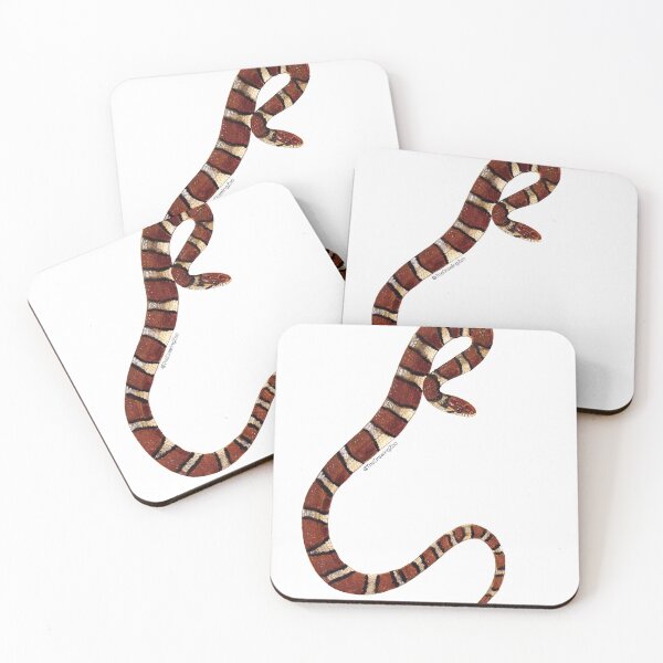 Item preview, Eastern Milk Snake Painting designed and sold by TheDrawingZoo.