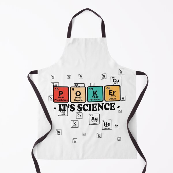 Item preview, Poker It's Science - Funny Poker Player designed and sold by ScienceCorner.
