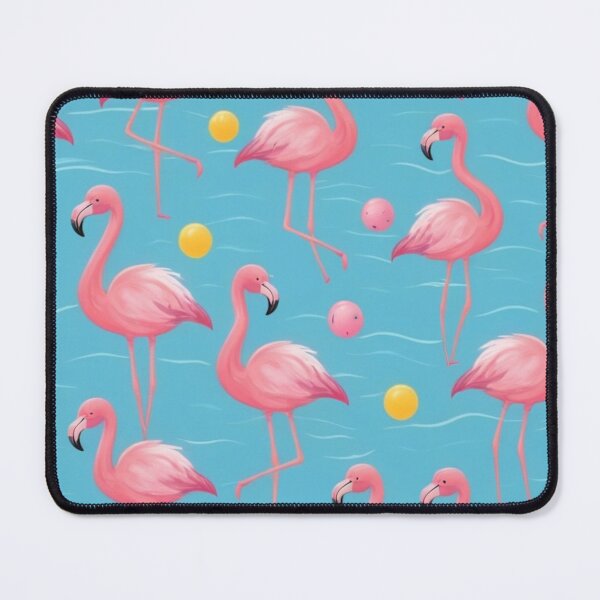 Item preview, Holiday Flamingos designed and sold by NeatThingLover.