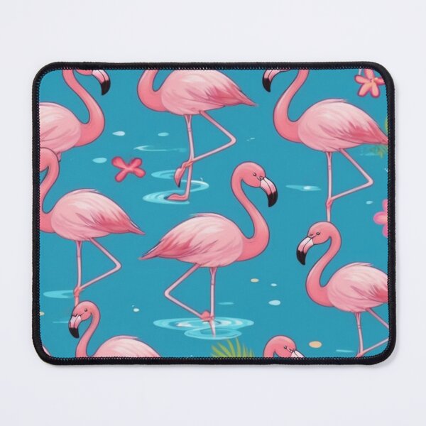Item preview, Beachside Flamingos designed and sold by NeatThingLover.