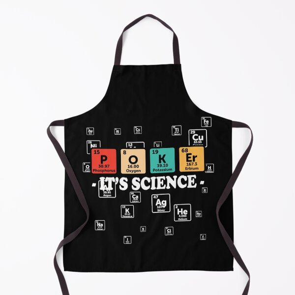 Item preview, Poker It's Science - Funny Poker Player designed and sold by ScienceCorner.