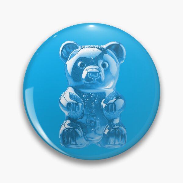 Item preview, Blue Gummy Bear designed and sold by StreetPulp.