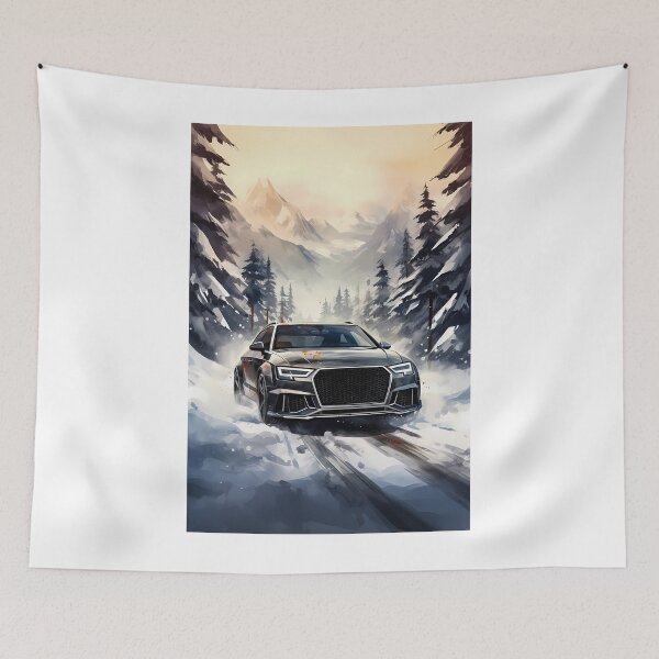Item preview, Audi RS3 Conquering the Snowy Mountains designed and sold by RevUpDesign.