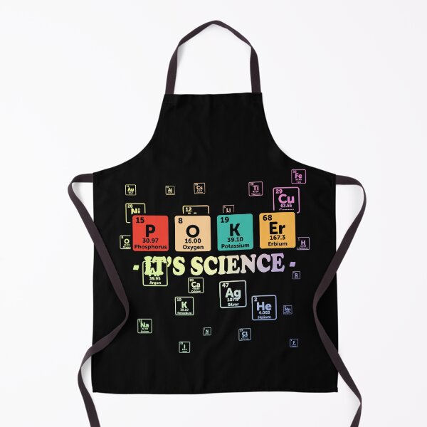 Item preview, Poker It's Science - Funny Poker Player designed and sold by ScienceCorner.