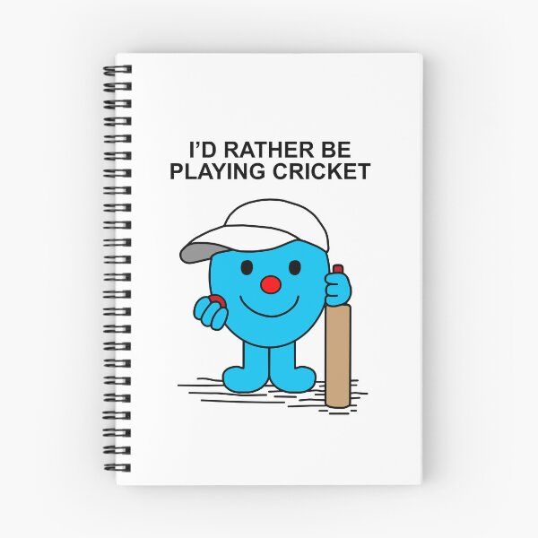 Item preview, Mr Men Id rather be playing cricket designed and sold by Scat the cat.