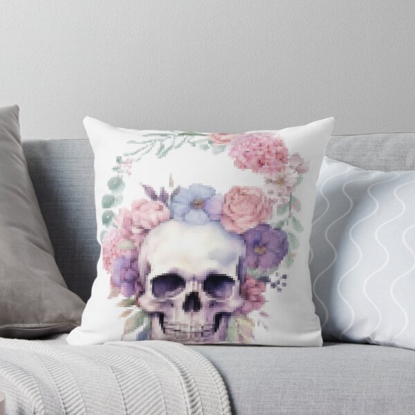 Item preview, Flower Skull designed and sold by PixalNiite.