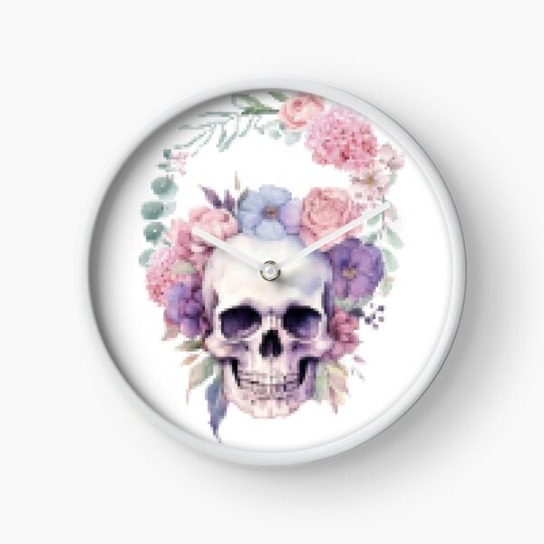 Item preview, Flower Skull designed and sold by PixalNiite.