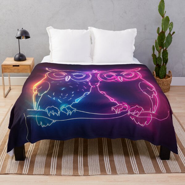 Item preview, "Neon Night Owls" designed and sold by Art-Vortex-fr.